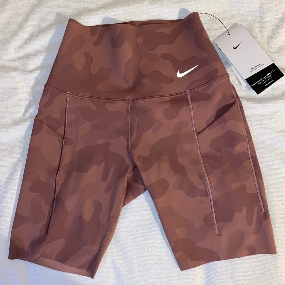 Nike Women's Camouflage Shorts - Brown